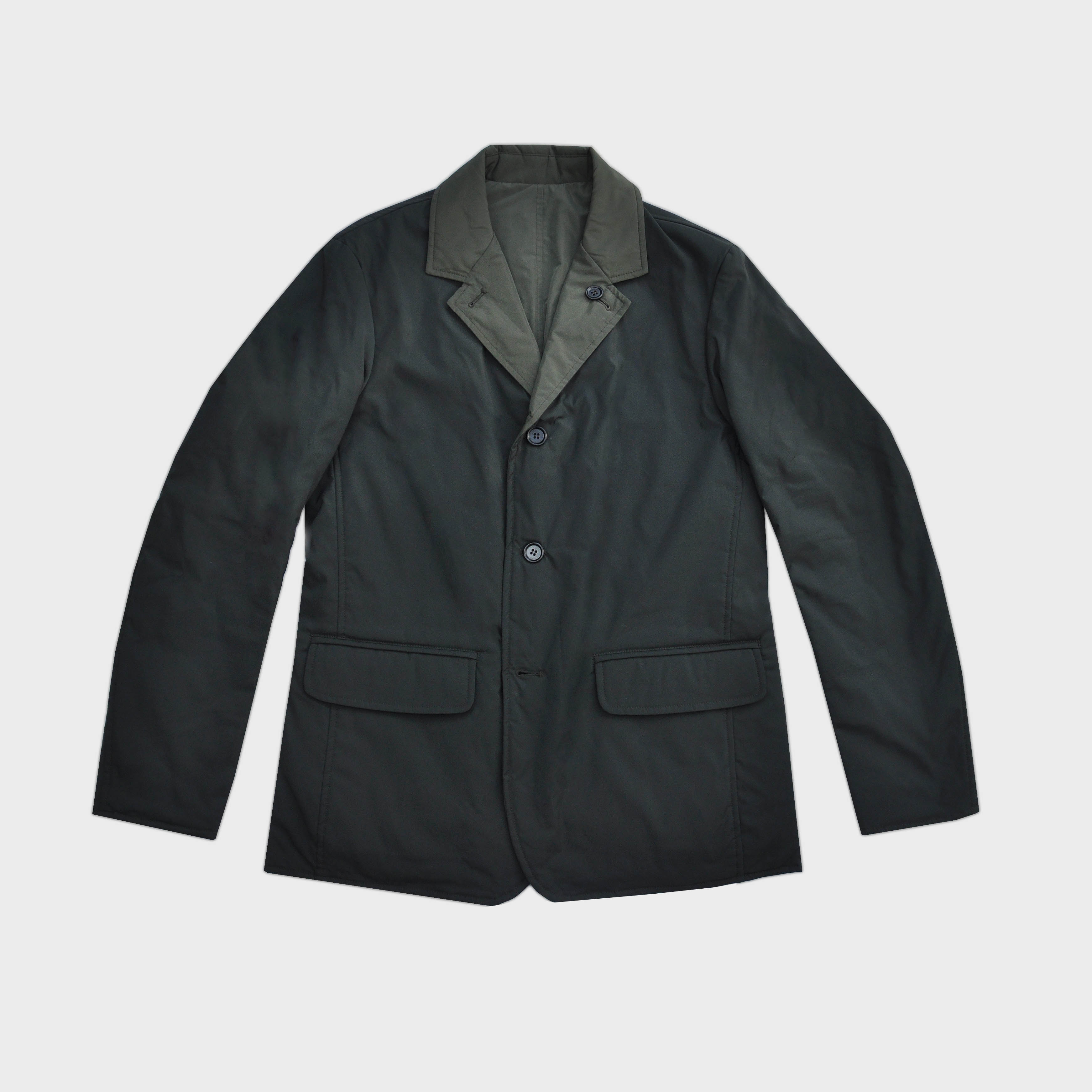 Reversible Showerproof Blazer in Green