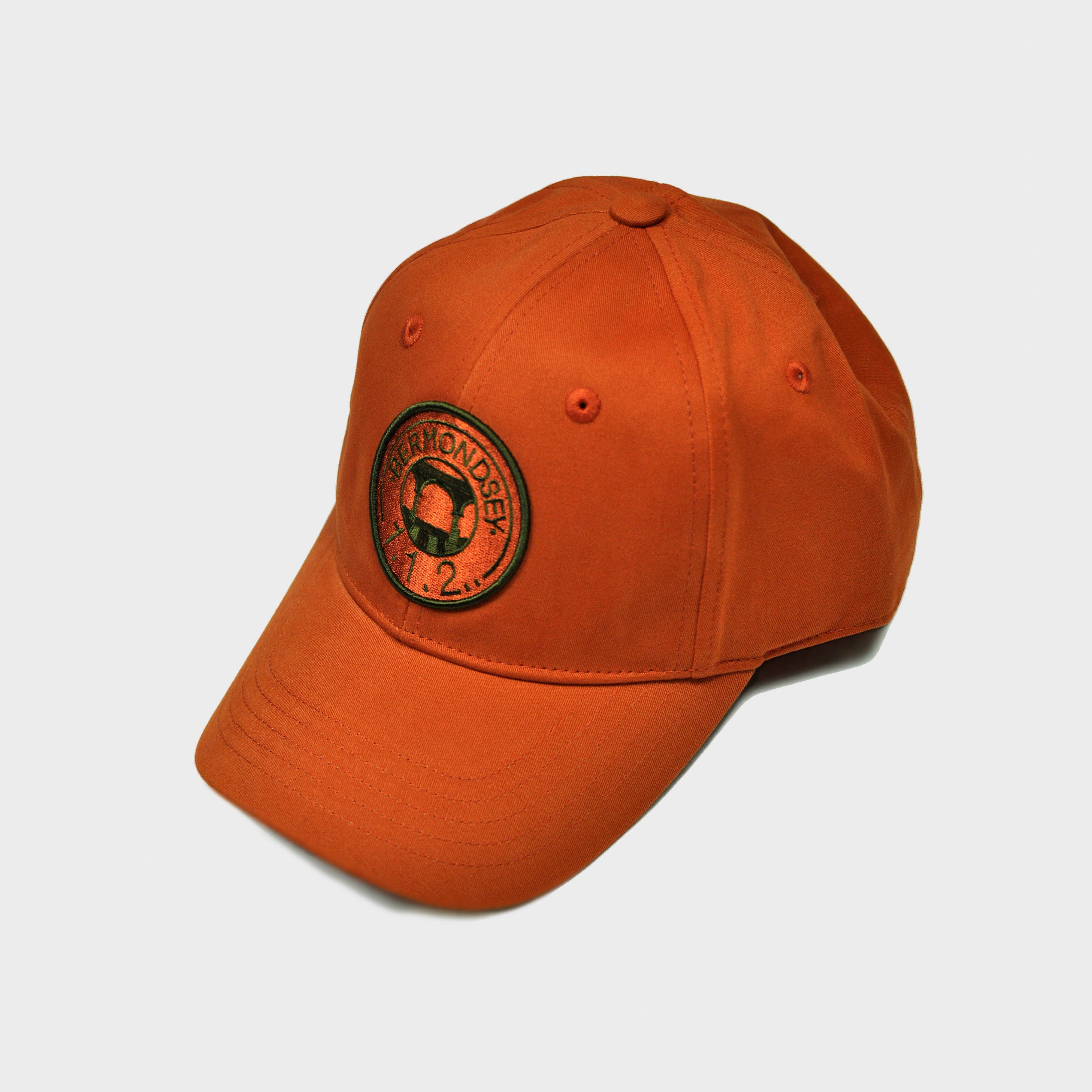 112 Bermondsey London Cap in Brick Orange