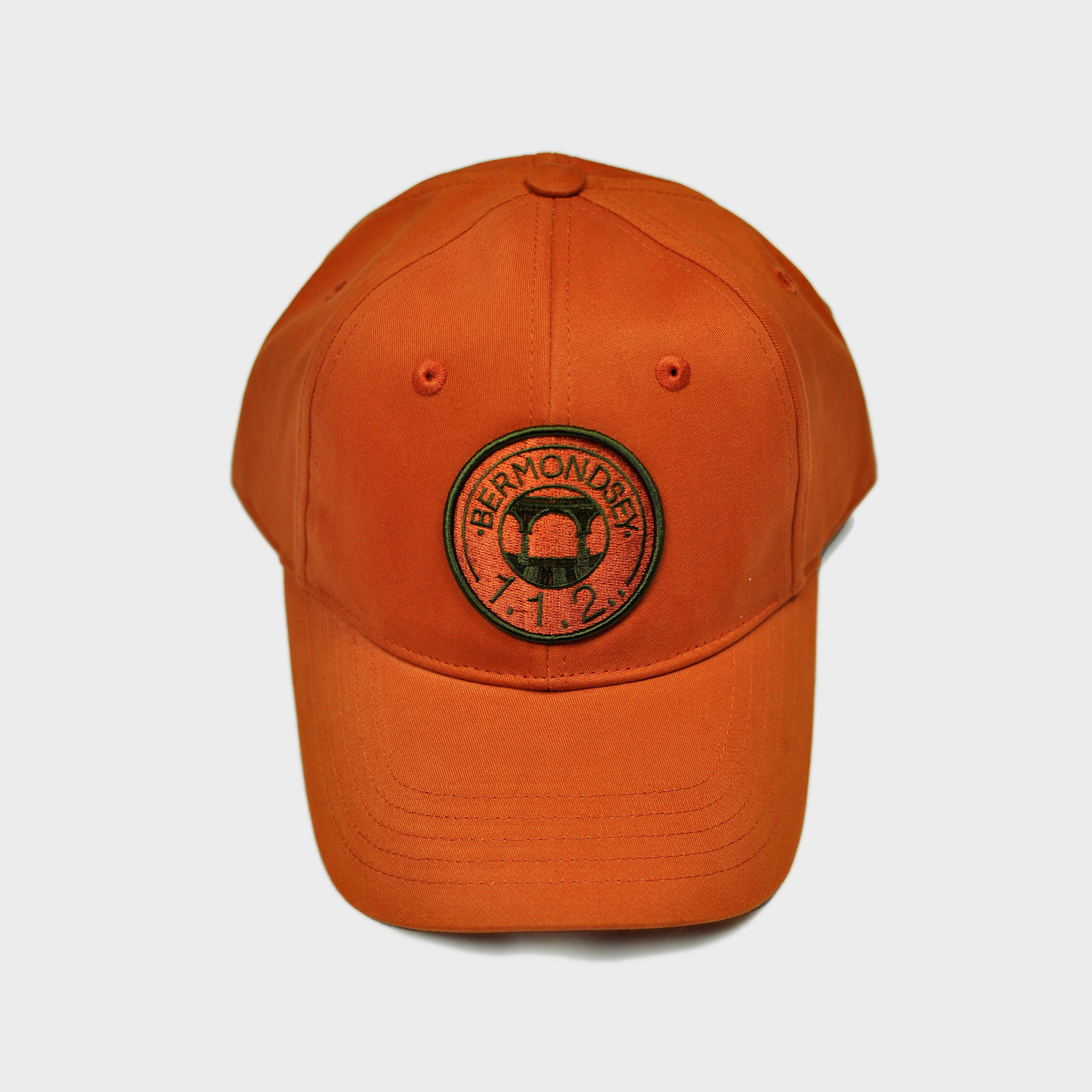 112 Bermondsey London Cap in Brick Orange