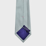 Natte Dots Silk Tie in Ecru