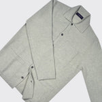 Wool Blazer in Stone