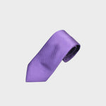 Classic Reppe Silk Tie in Violet