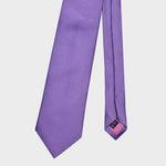 Classic Reppe Silk Tie in Violet