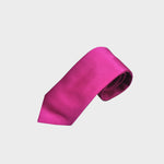 Classic Reppe Silk Tie in Pink