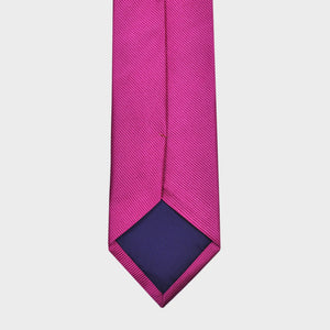 Classic Reppe Silk Tie in Pink