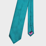 Classic Reppe Silk Tie in Teal