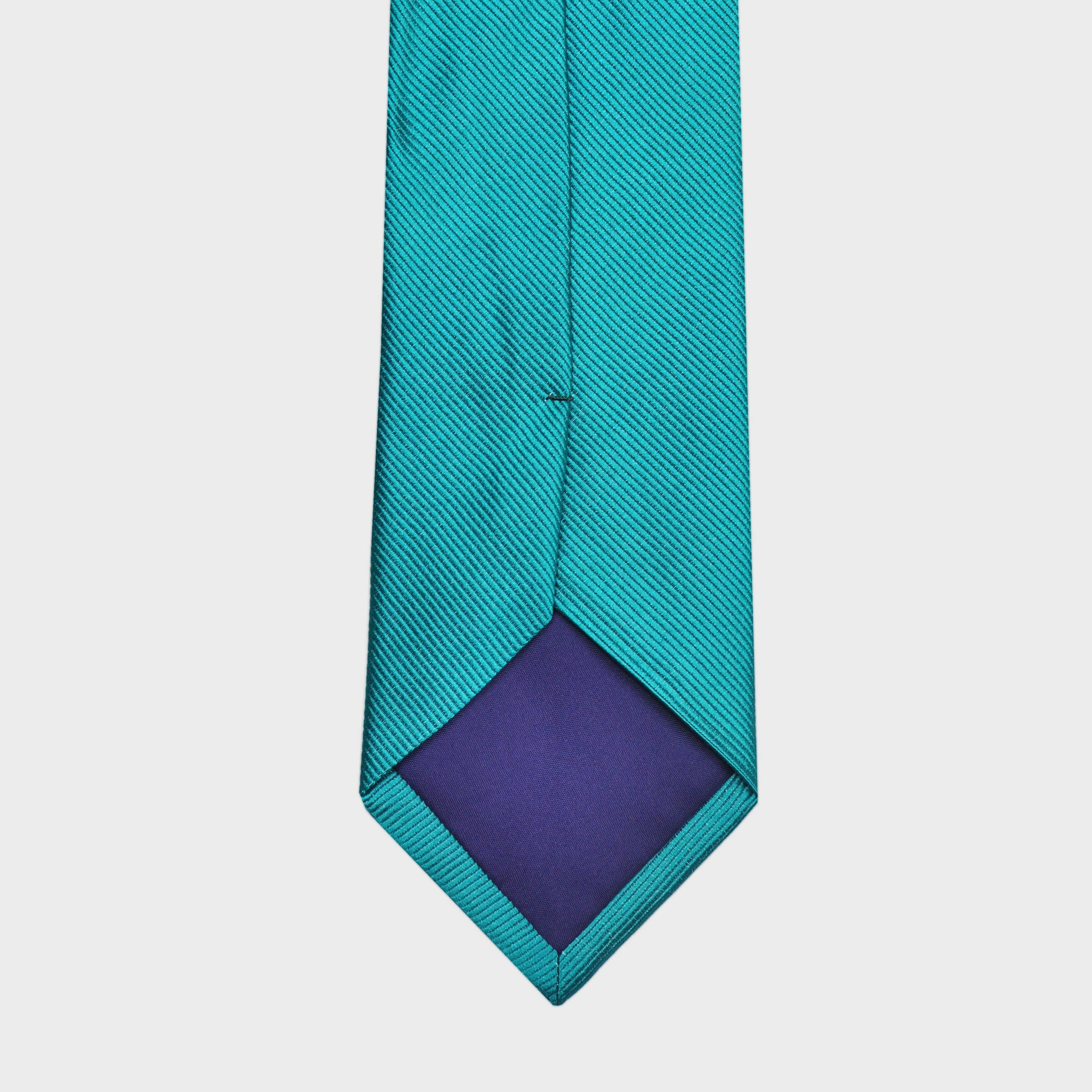 Classic Reppe Silk Tie in Teal