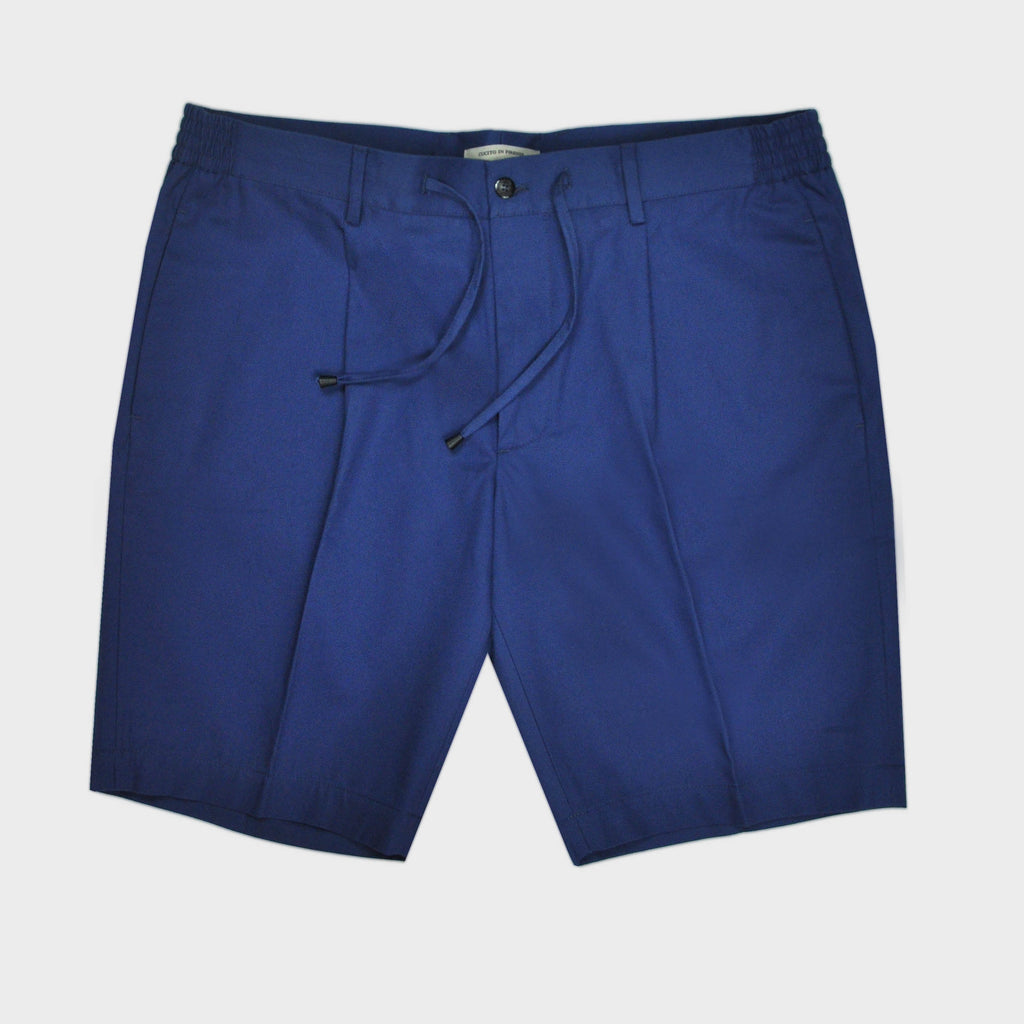 Smart Summer Short with Draw String in Blue